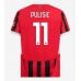 AC Milan Christian Pulisic #11 Hjemmedrakt 2024-25 Korte ermer